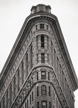 Original image of the Flatiron Building in New York